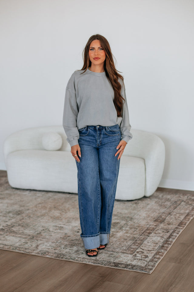 Amala Washed Crewneck