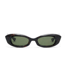 Tara Sunglasses Tortoise/Green