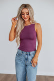 Ariel Basic Tank - Plum