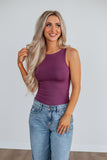 Ariel Basic Tank - Plum