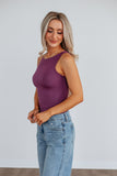Ariel Basic Tank - Plum