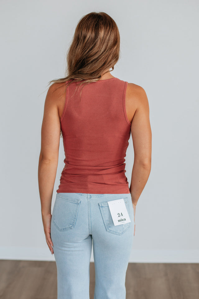 Halle Ribbed Tank