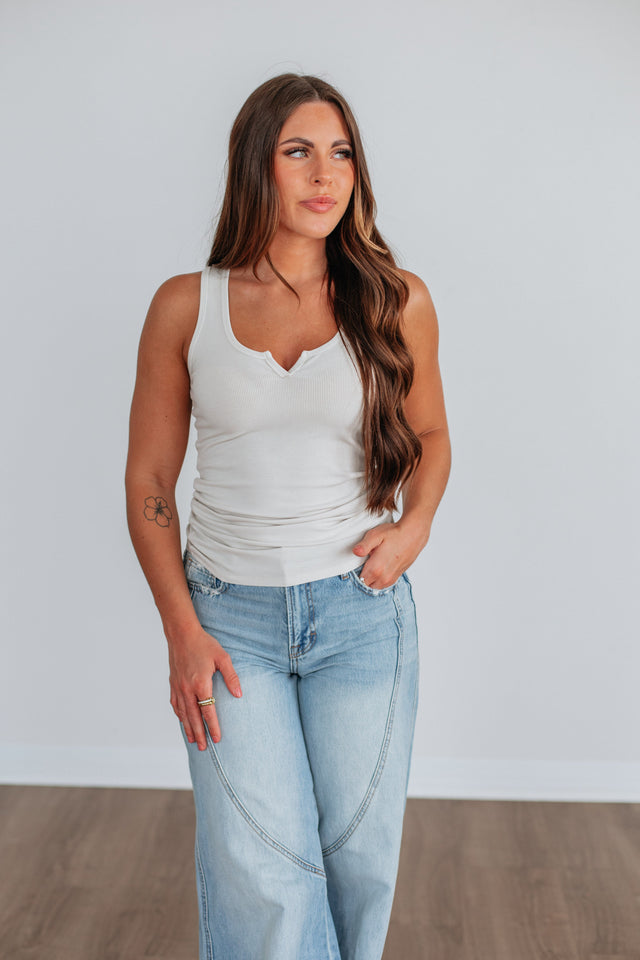 Halle Ribbed Tank