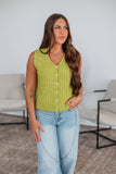 Mina Sweater Vest - Lemongrass