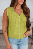 Mina Sweater Vest - Lemongrass