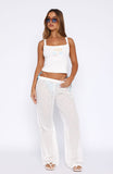Lost For A While Pants White