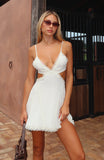 Polar Opposite Mini Dress Off White