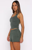 From The Archives Lexi Lounge Shorts Khaki