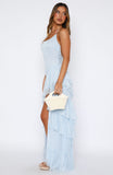 The Time We Shared Maxi Dress Baby Blue