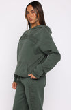 From The Archives Lexi Oversized Hoodie Khaki
