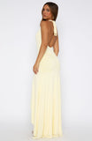 Grande Dame Maxi Dress Lemon