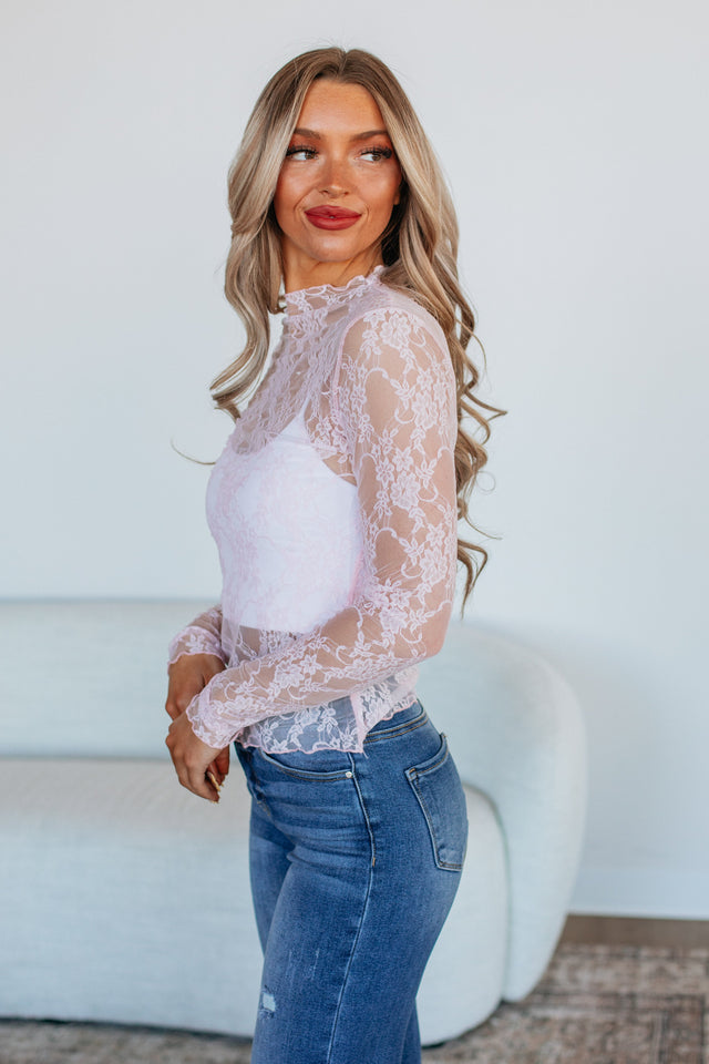 Lizabeth Lace Top - Ballet