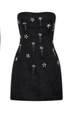 Savage Lust Strapless Mini Dress Black