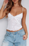 Sweet Sensation Cami Top White