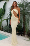 Monaco Moment Maxi Dress Lemon