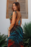 Amore Maxi Dress Teal Mirage