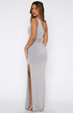 She's A Boss Maxi Dress Grey