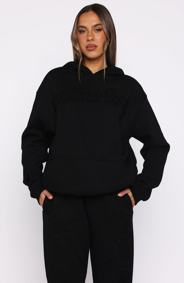 From The Archives Lexi Oversized Hoodie Black