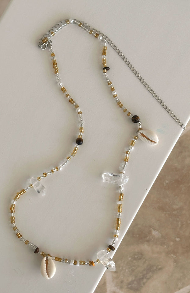 Hanalei Body Chain Green/Gold