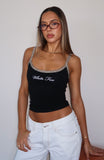 Hey Gorgeous Singlet Top Black