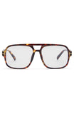 Jordan Blue Light Glasses Leopard/Clear