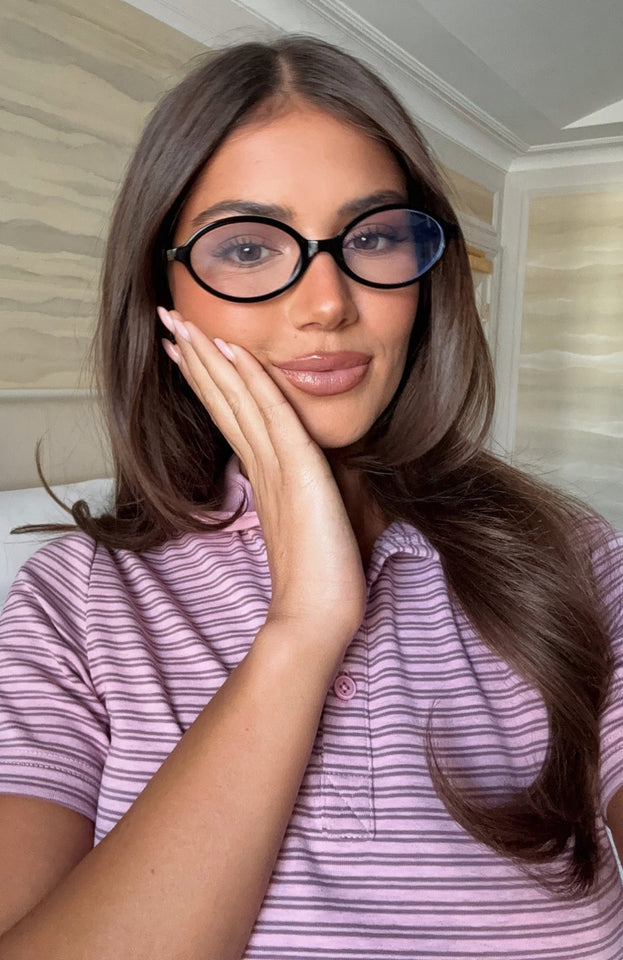 Liam Blue Light Glasses Black/Clear